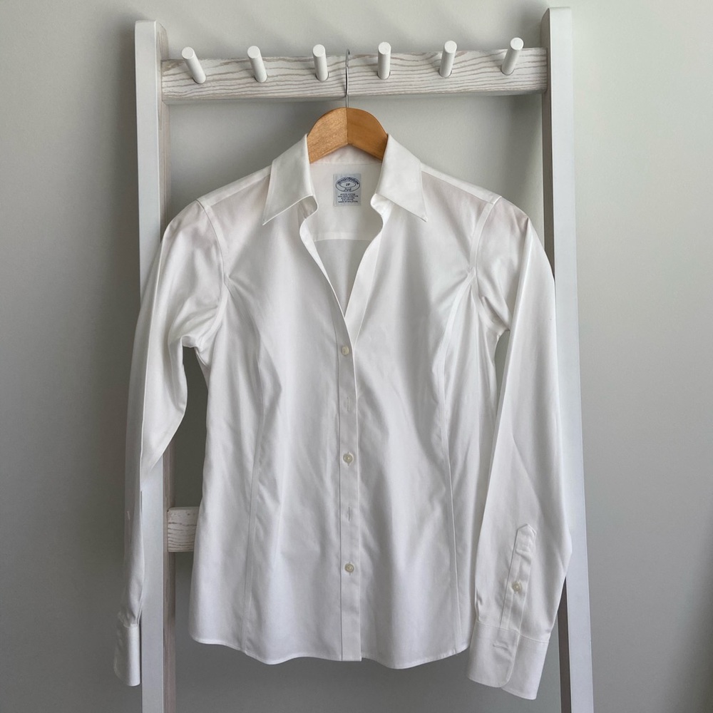 Brooks Brothers White Button Up